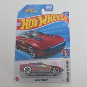 Hot Wheels Alpha Pursuit HW First Response - Red Car